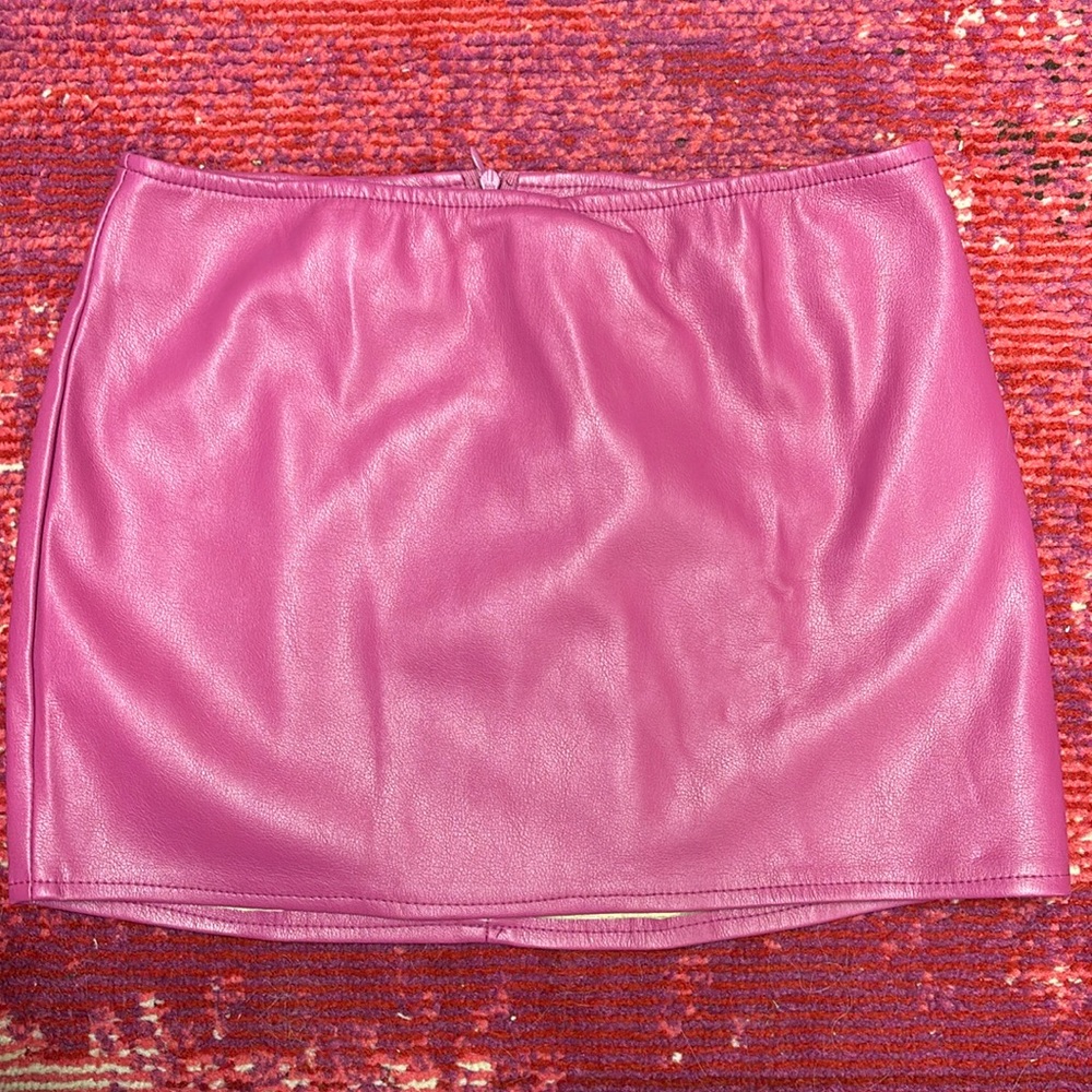 Pink motel rocks mini skirt